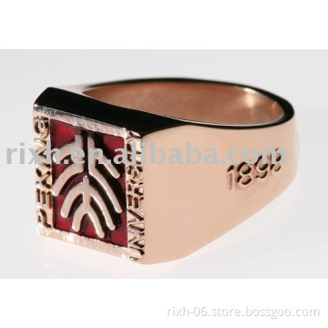 titanium graduate ring